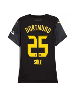 Borussia Dortmund Niklas Sule #25 Replika Borta Kläder Dam 2024-25 Kortärmad